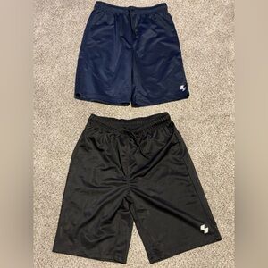 Kids Performance Shorts - Black and Navy